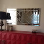 Hanah Home Espejo de Hotel A306Y Plateado